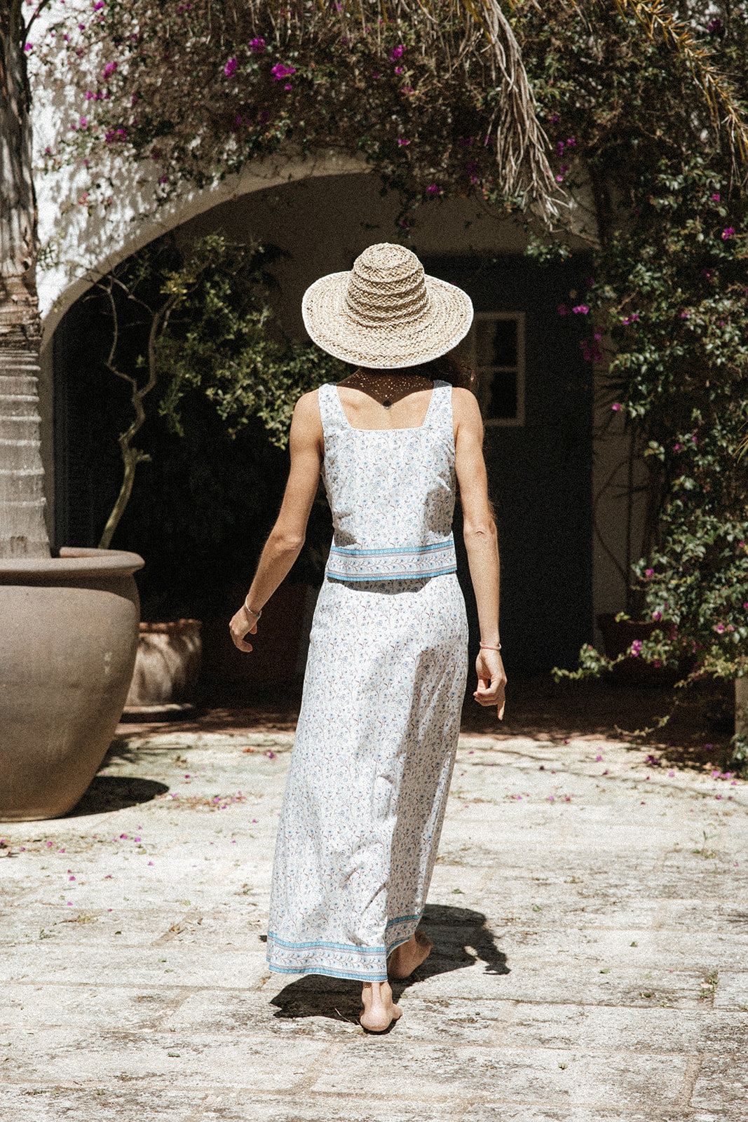 Flor del Camí Skirt - Azul