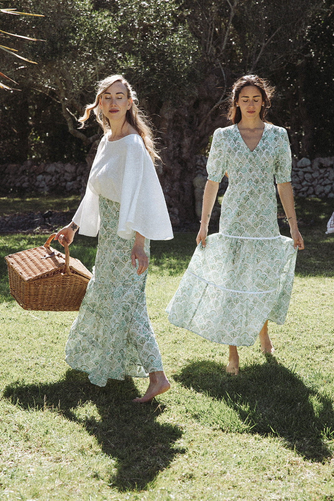 Sirena Shell  Dress - Pistachio