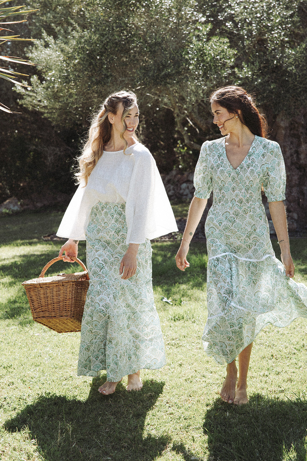 Sirena Shell  Dress - Pistachio