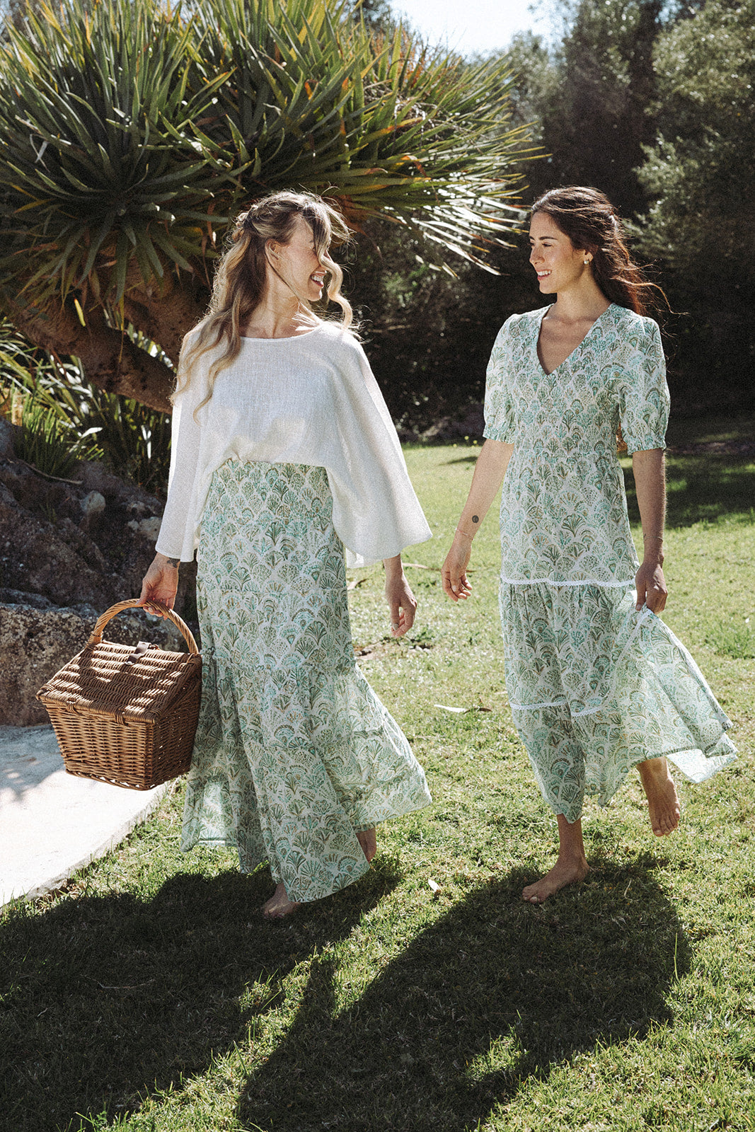 Sirena Shell Skirt - Pistachio  - Coming Soon