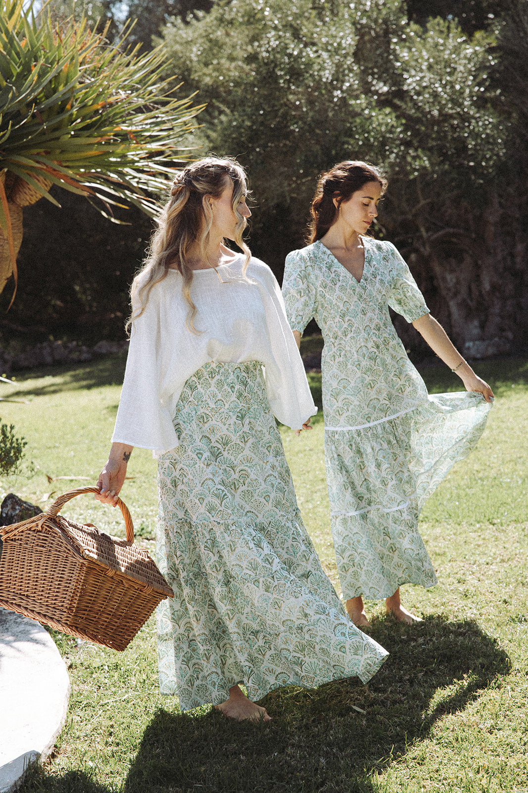 Sirena Shell Skirt - Pistachio  - Coming Soon