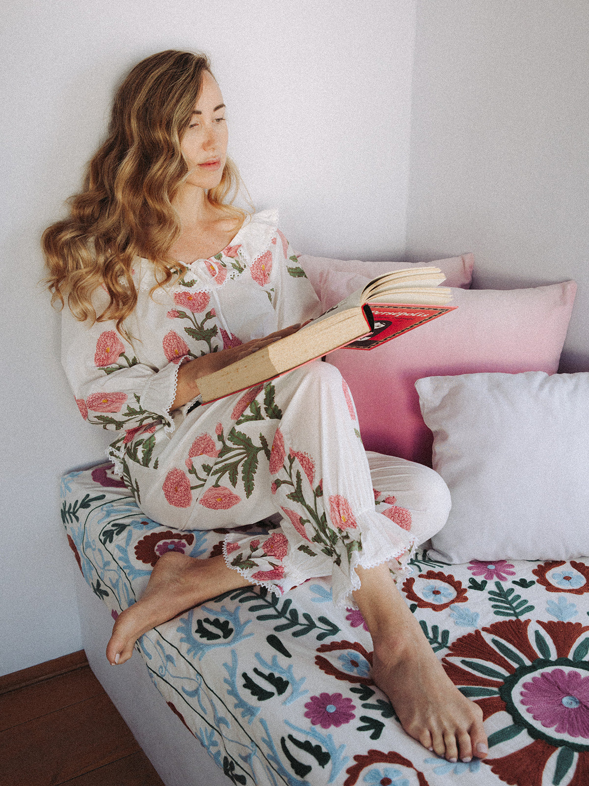 Lucy Top - Pink Poppy
