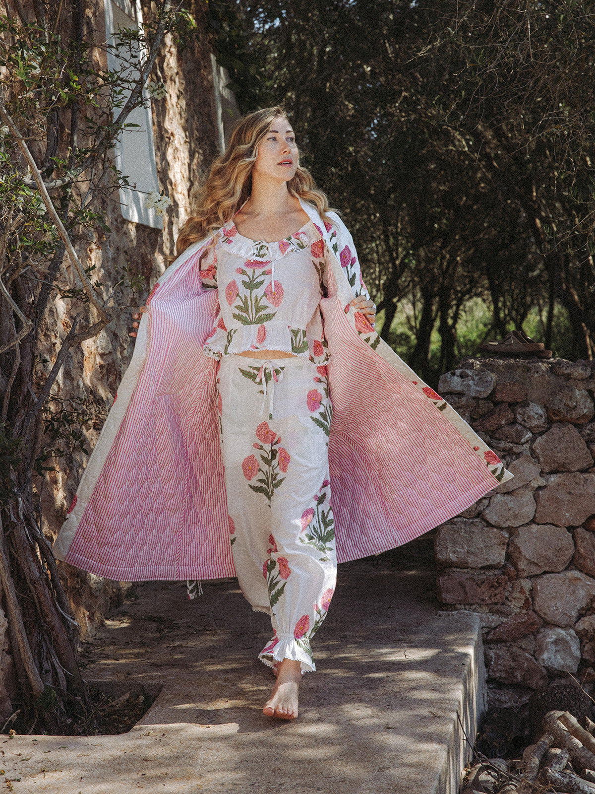 Lucy Top - Pink Poppy