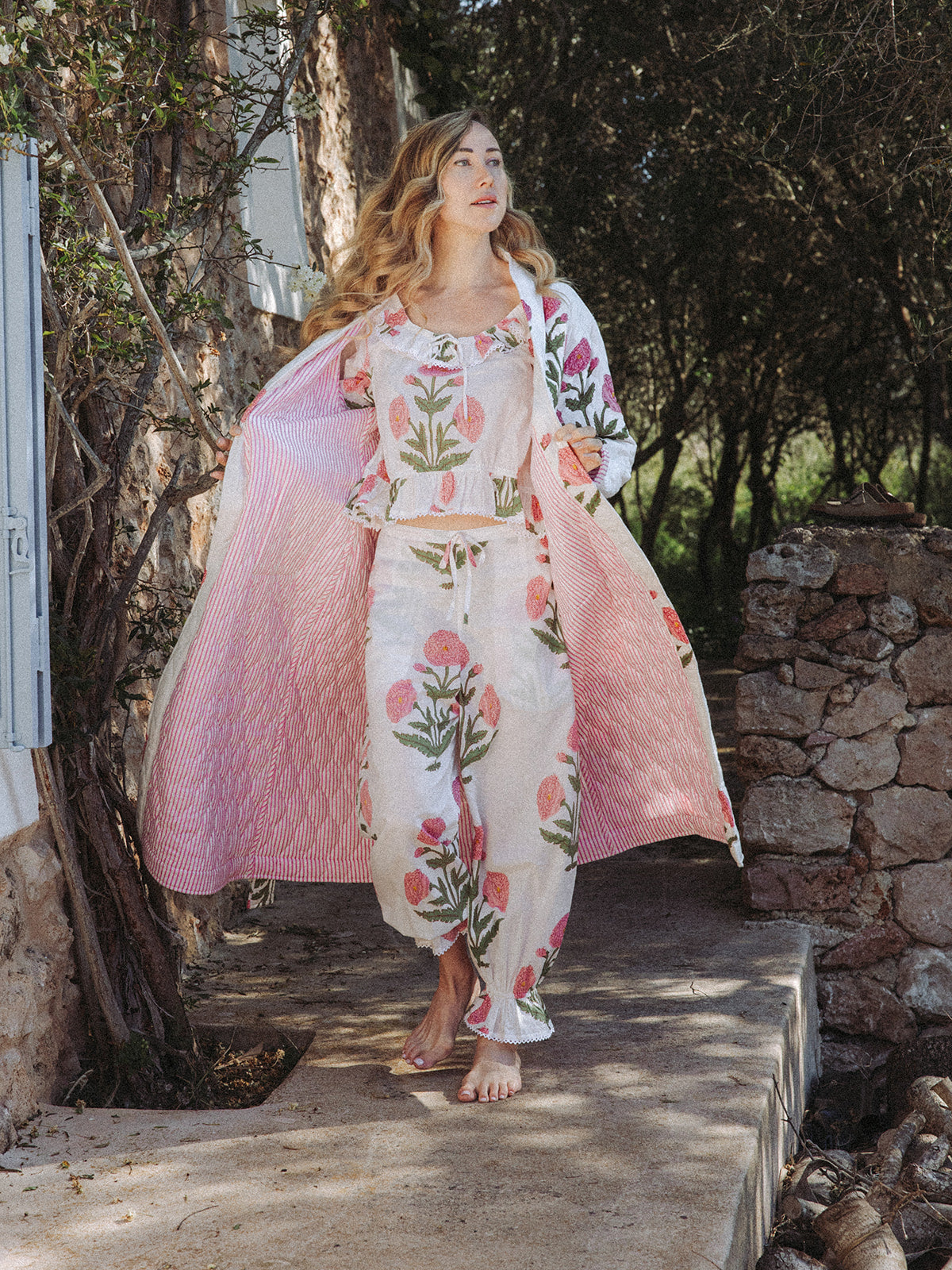 Lucy Top - Pink Poppy