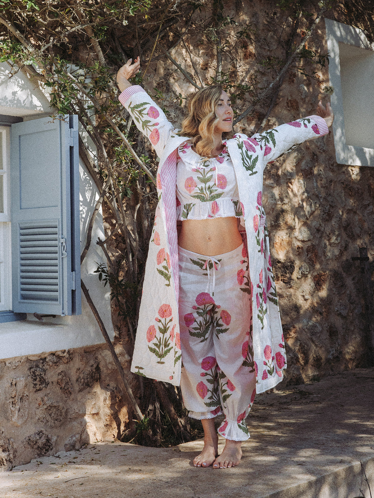 Lucy Top - Pink Poppy