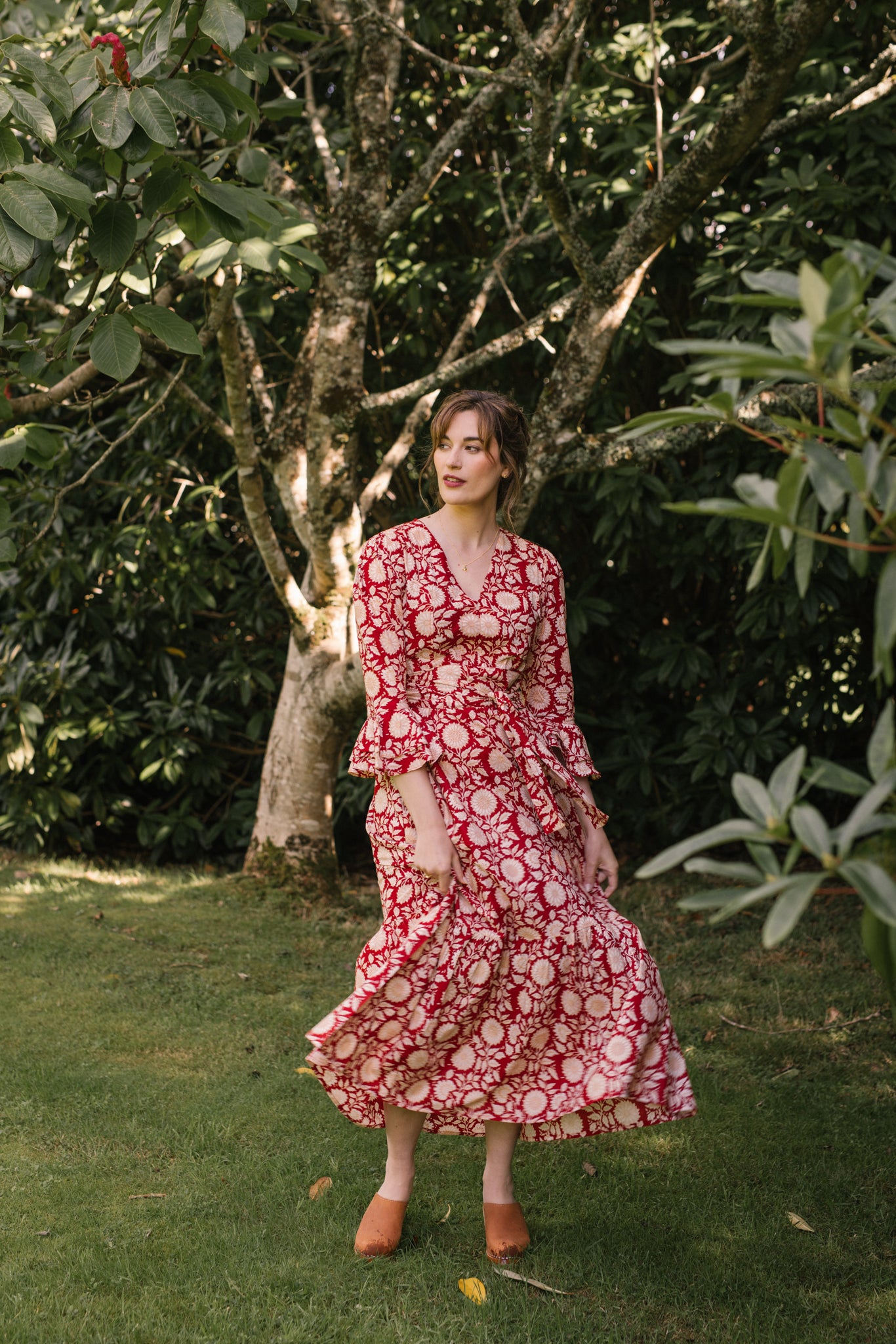 Frida Dress in Red