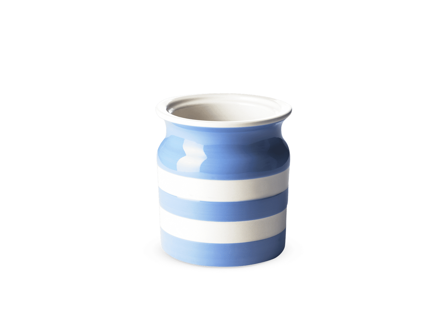 Utensil Pot Blue Stripe