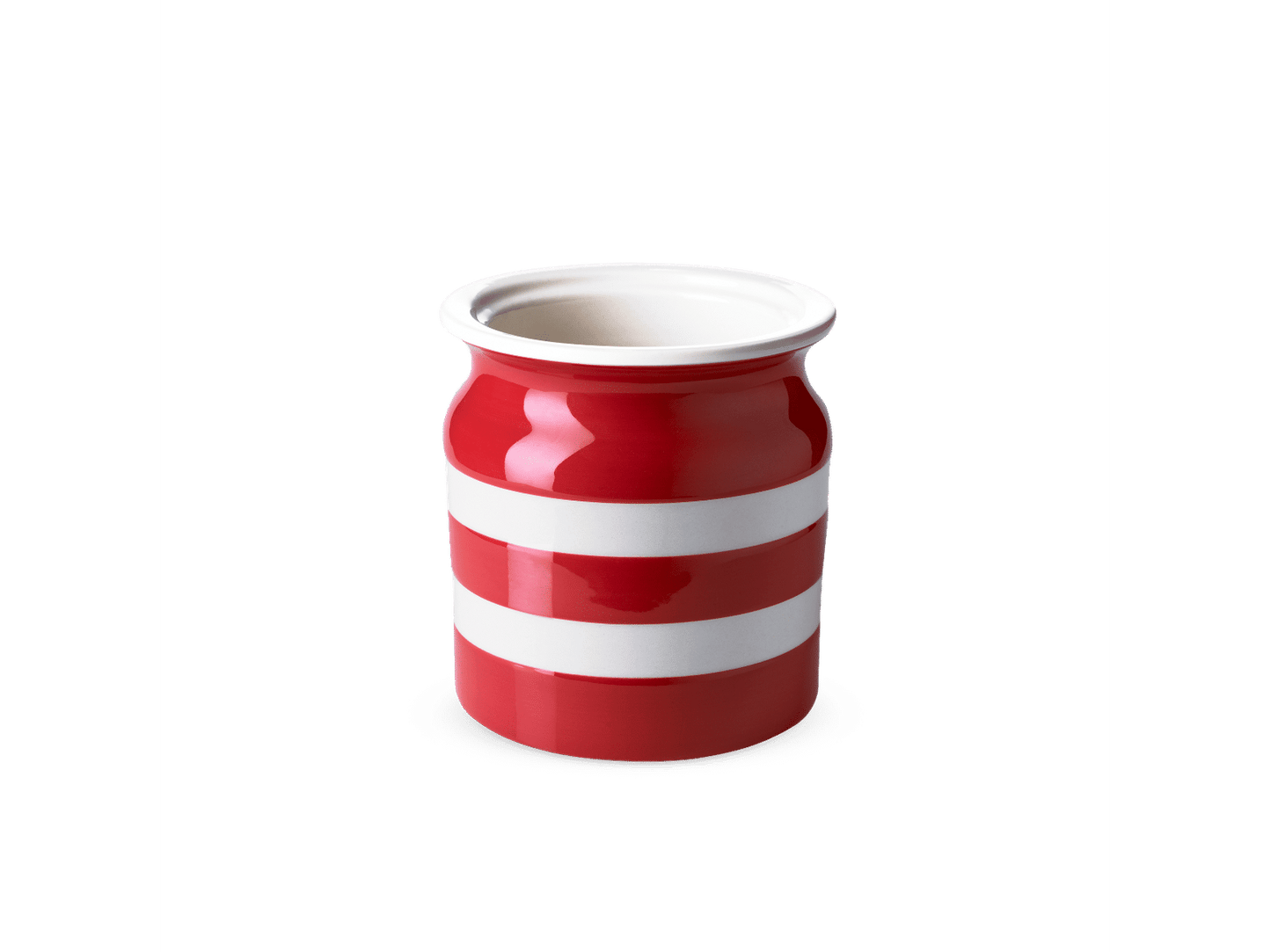 Utensil Pot Red Stripe