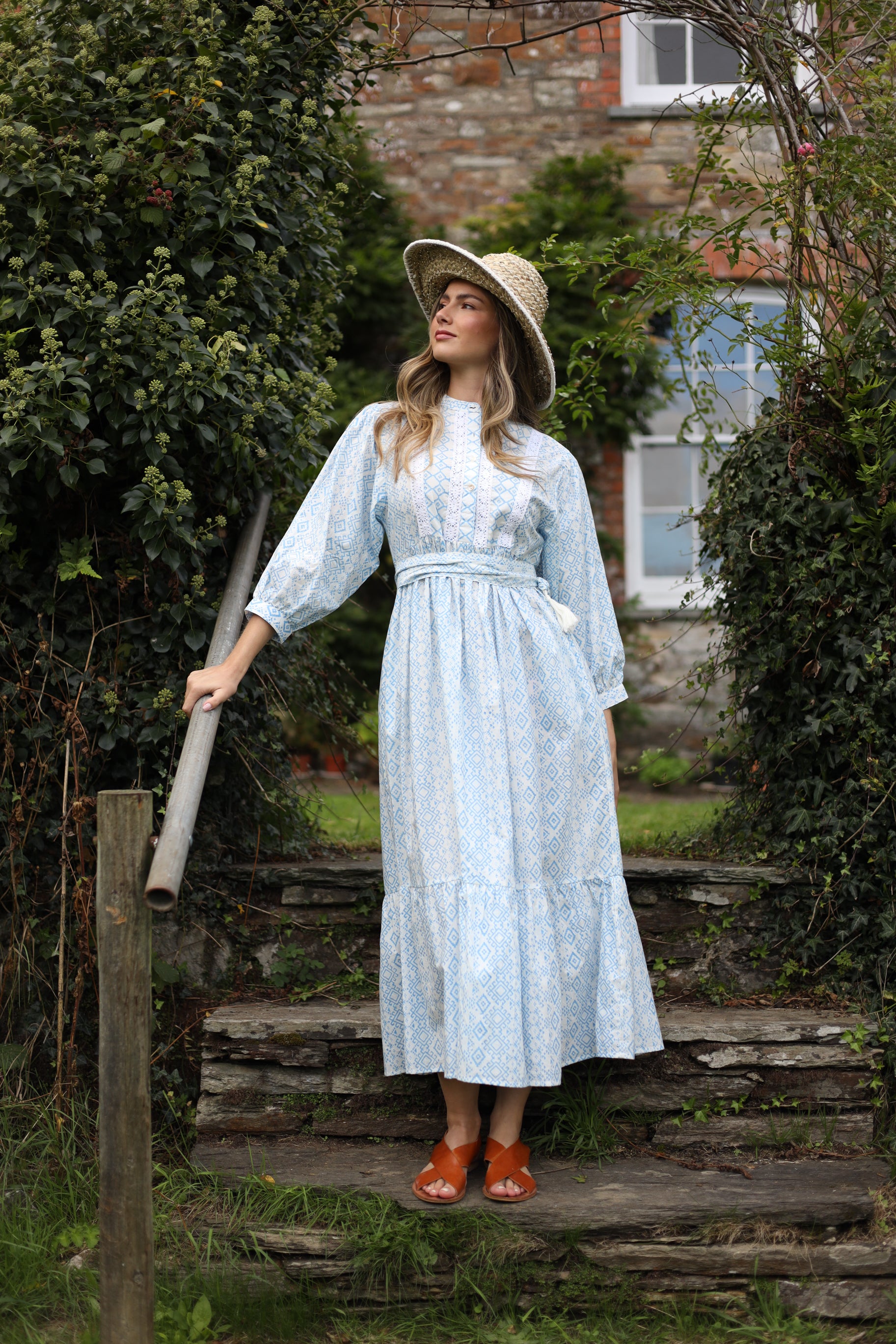 Blue hotsell prairie dress