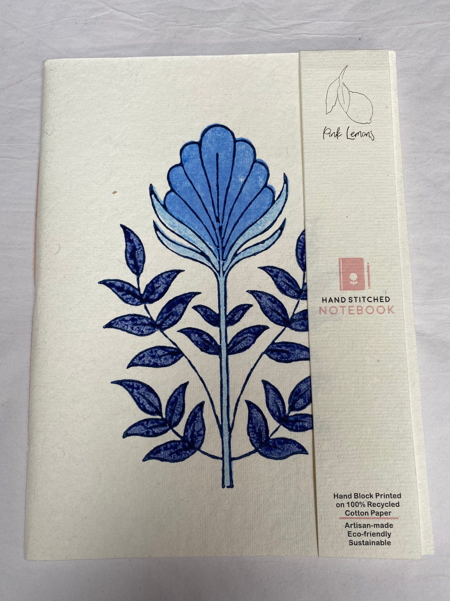 Blue Fern in Blue - Notebook