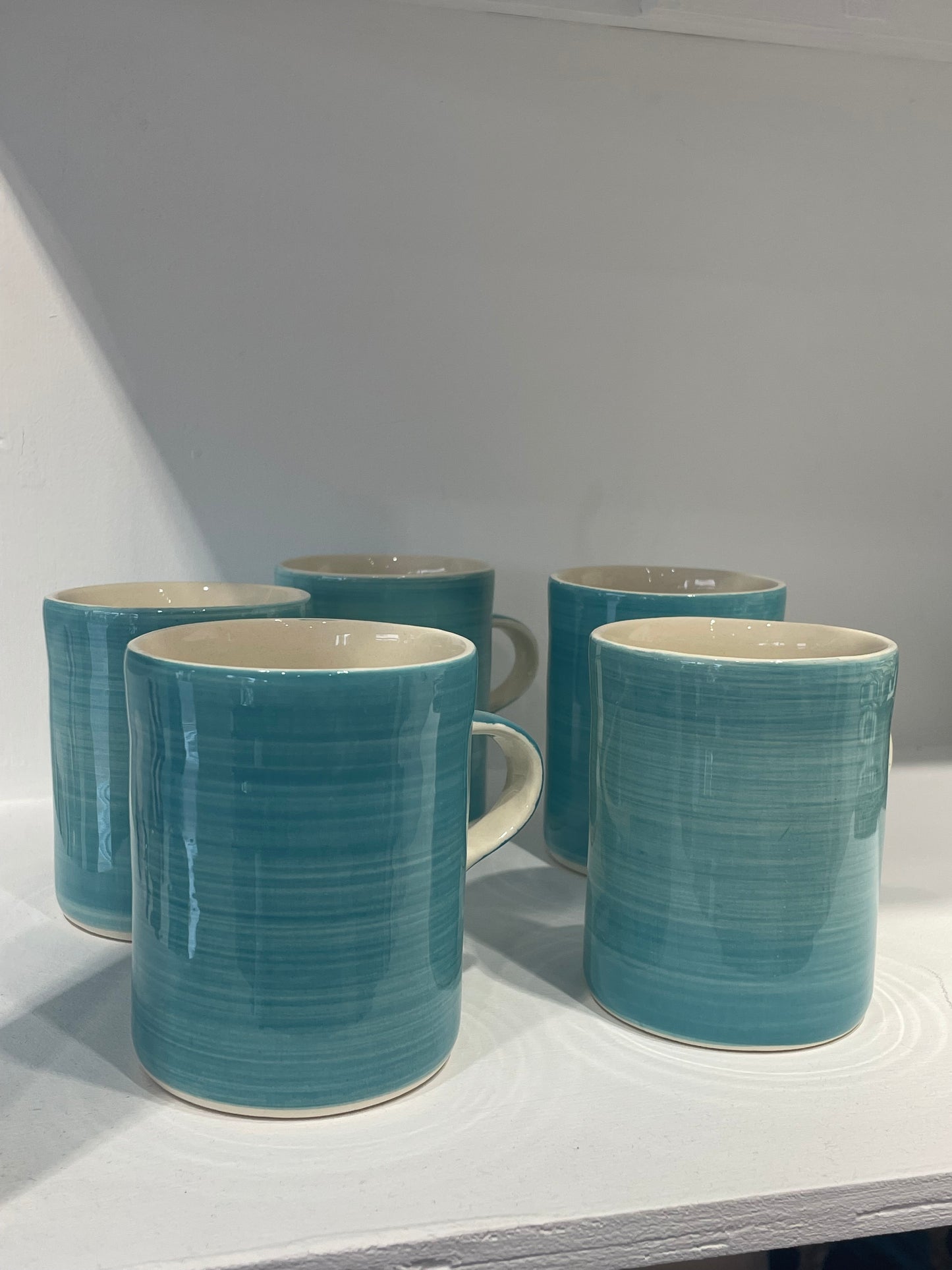 Plain Demi Mug in Turquoise