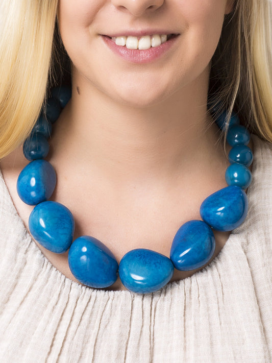 Organico Necklace in Blue