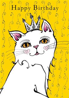 Golden Cat Card