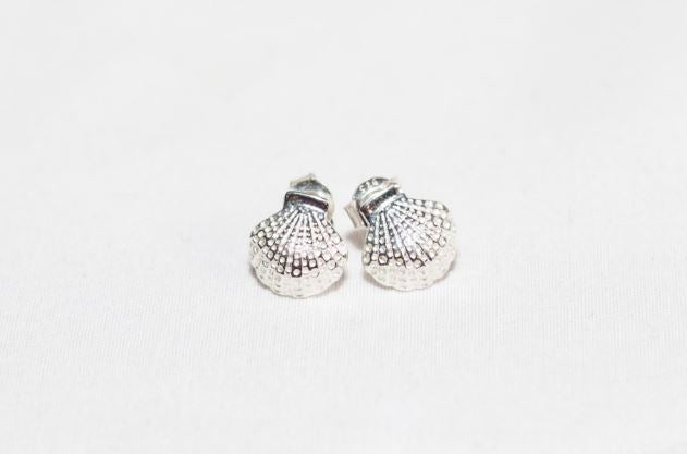 Sterling Silver Oyster Studs
