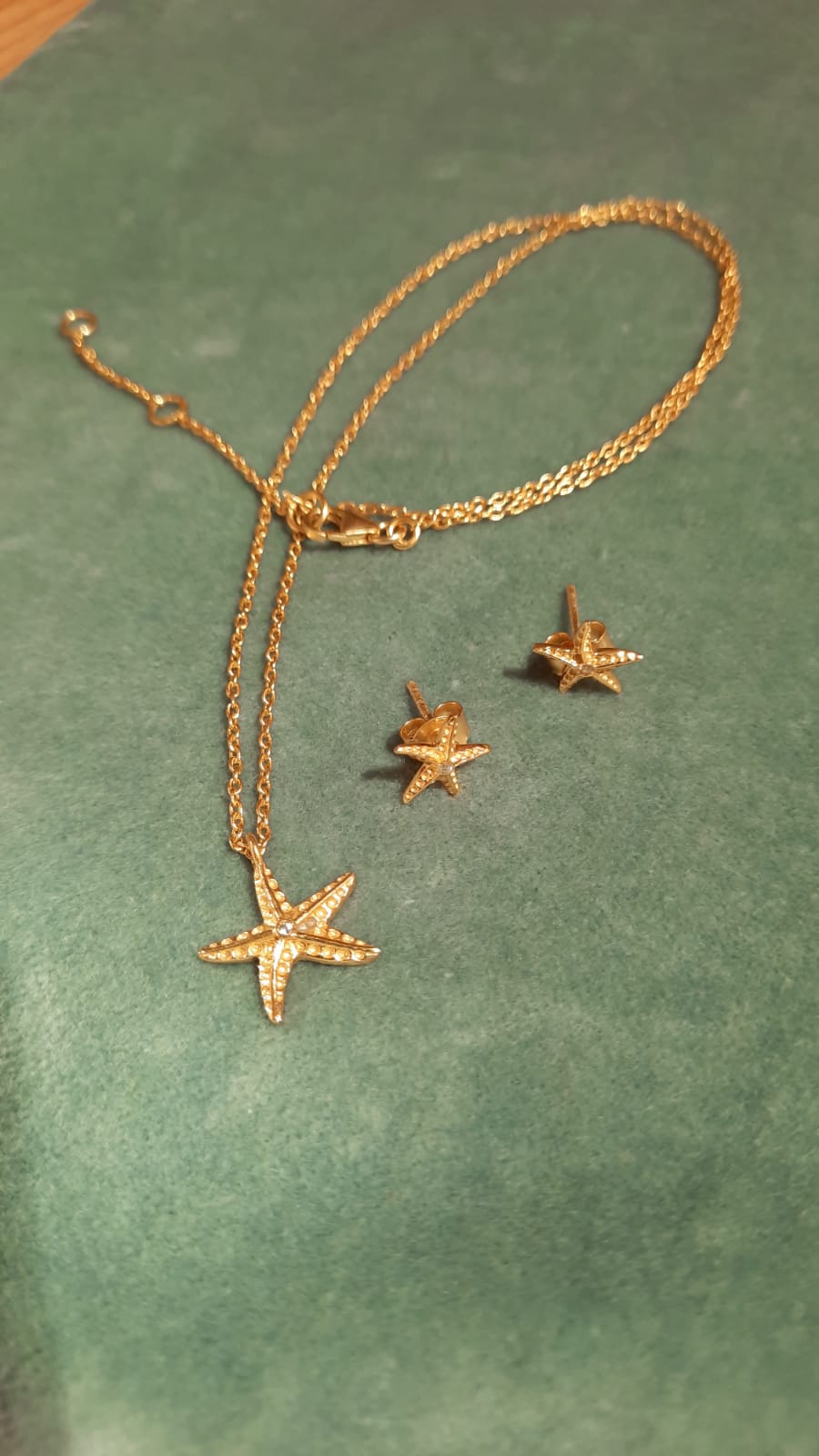 Gold Vermeil Starfish Studs