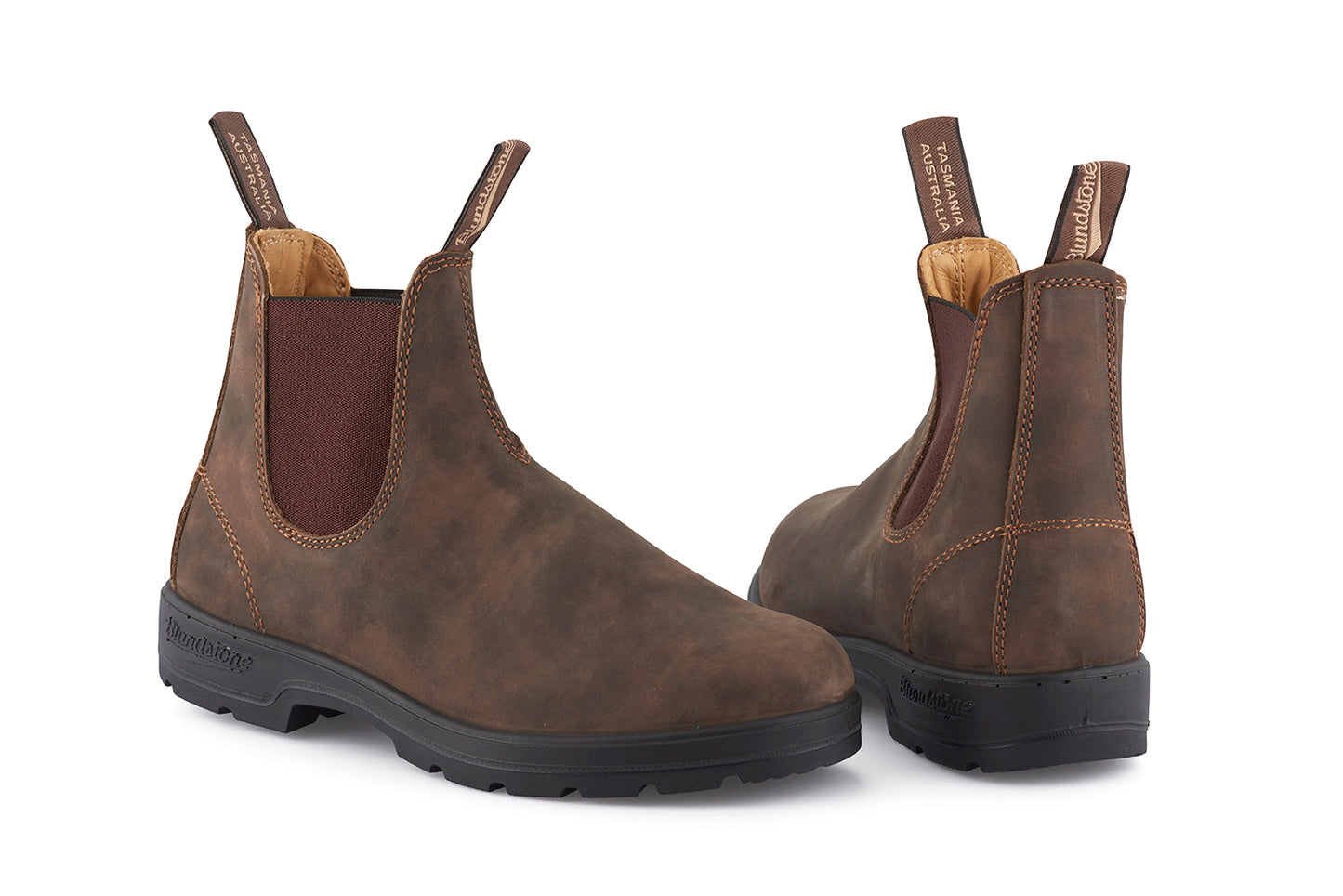 Leather Boot in Rustic Brown