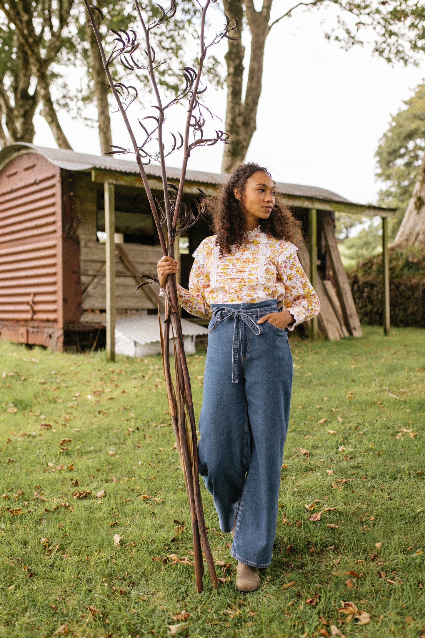 Rubi Blouse in Sunflower