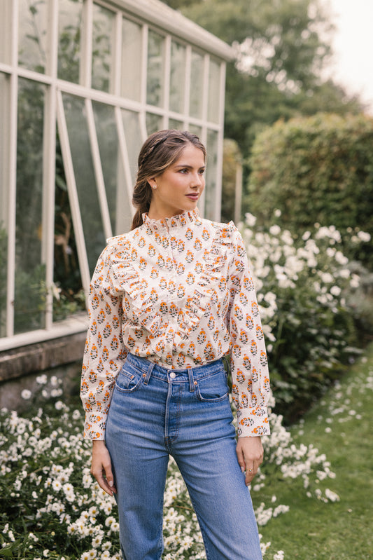 Esther Blouse in Marigold