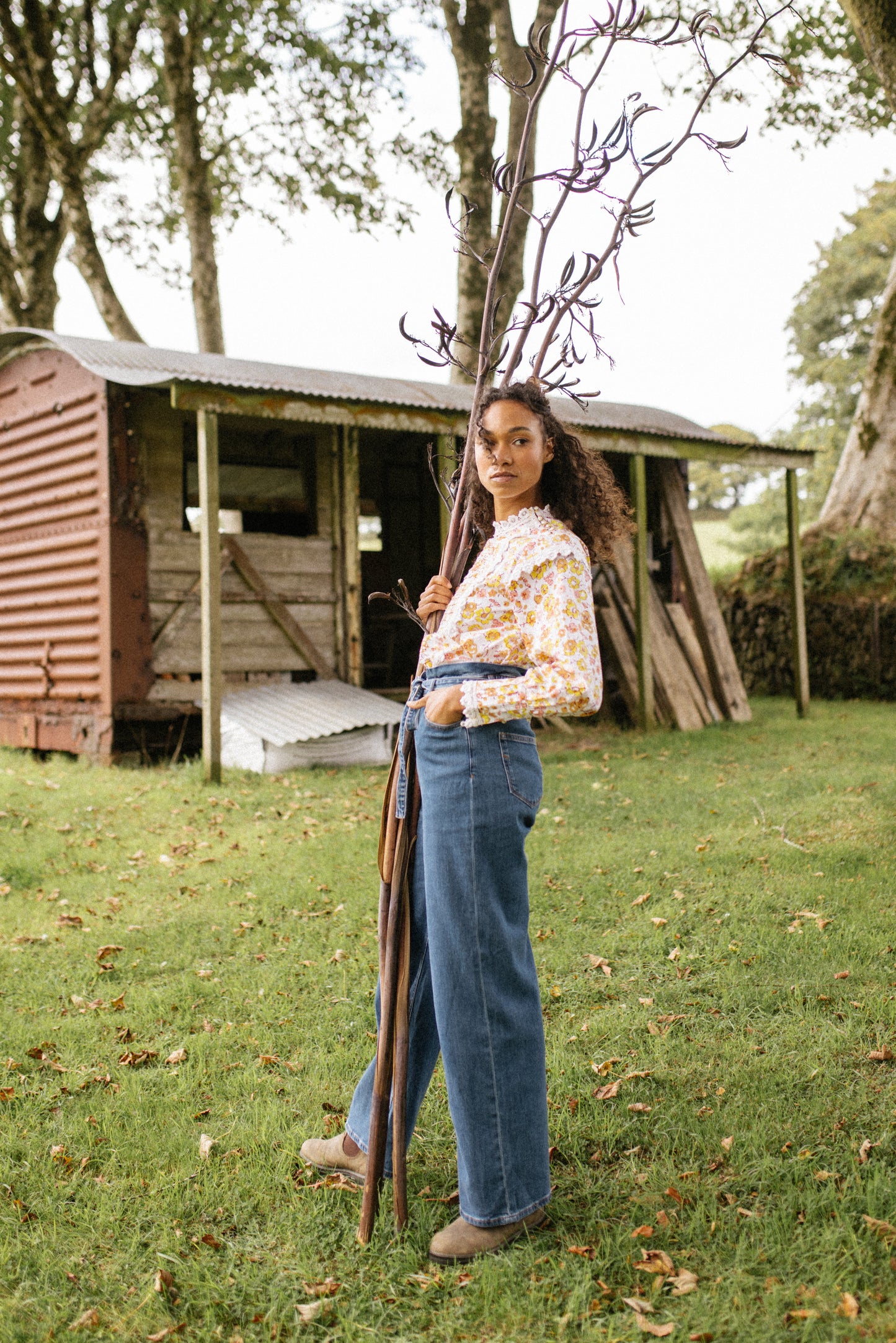 Rubi Blouse in Sunflower