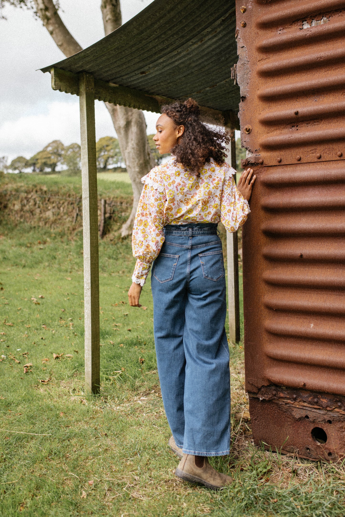 Rubi Blouse in Sunflower