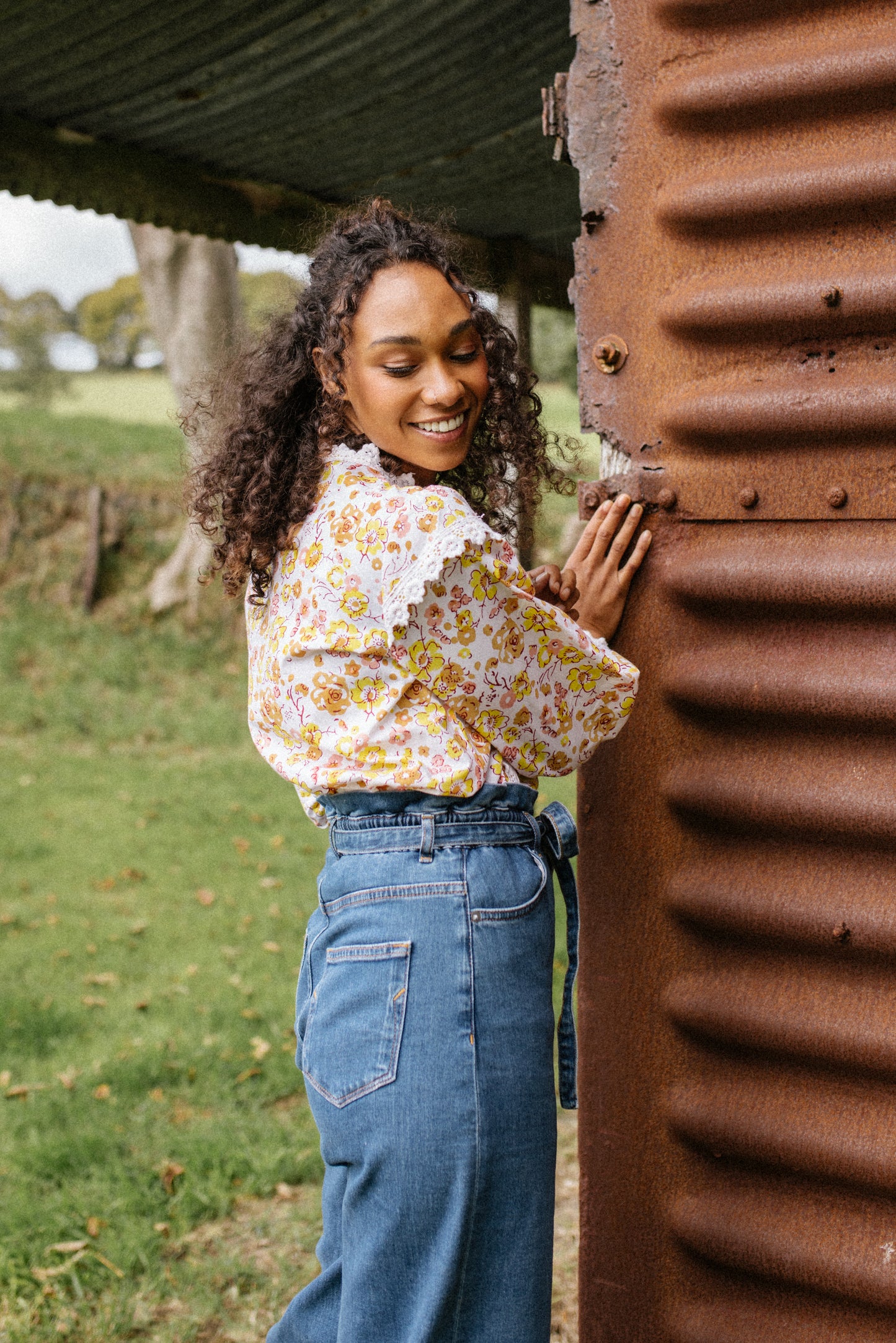 Rubi Blouse in Sunflower