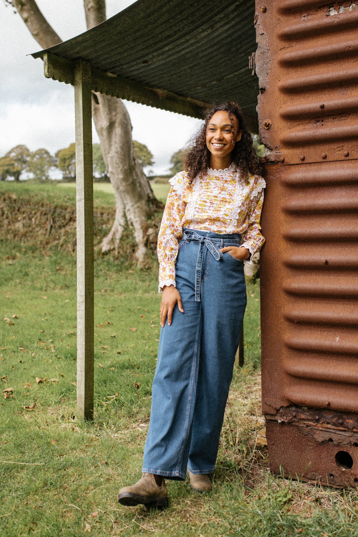 Rubi Blouse in Sunflower