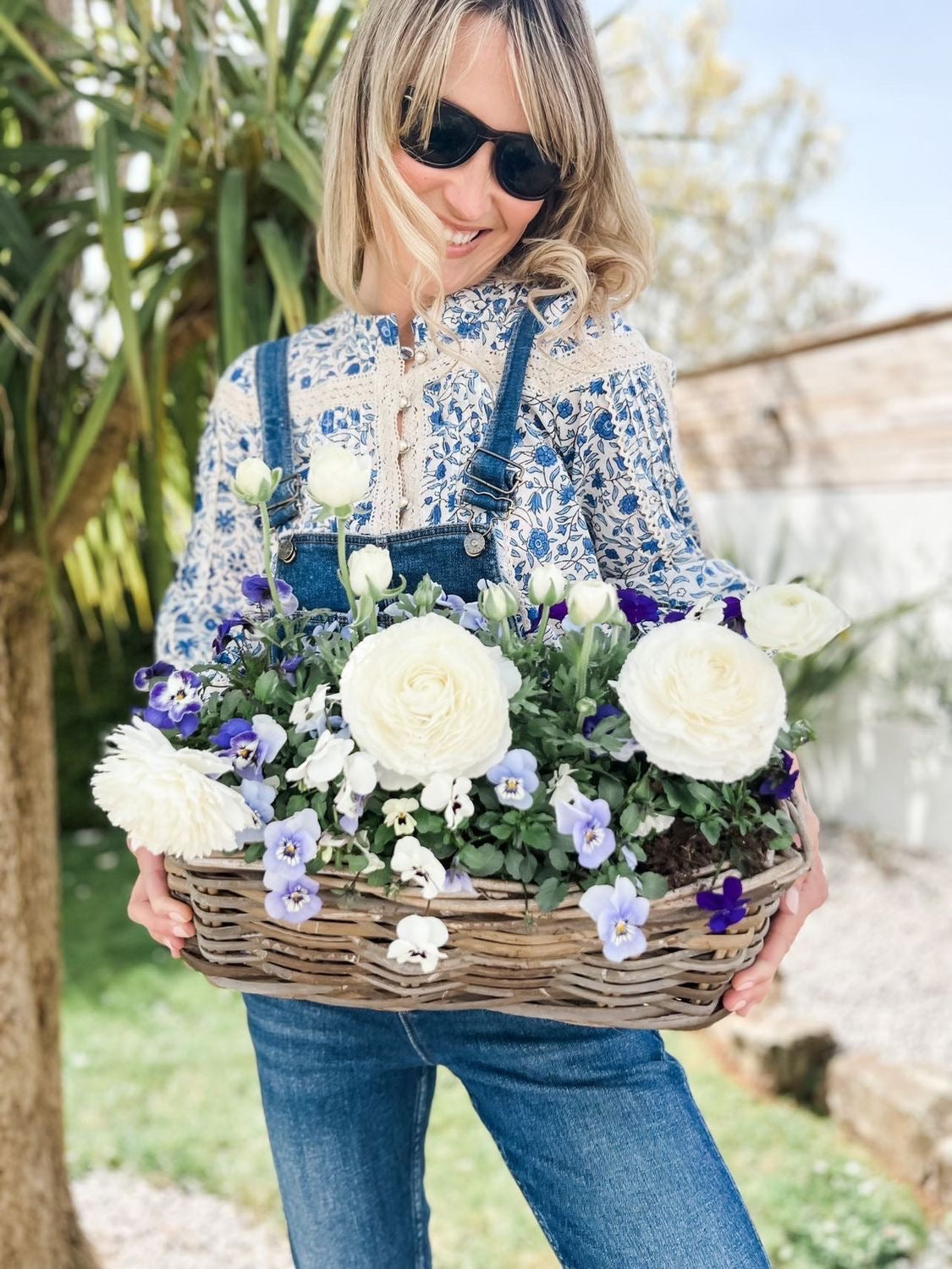 Pearl Blouse in Blue