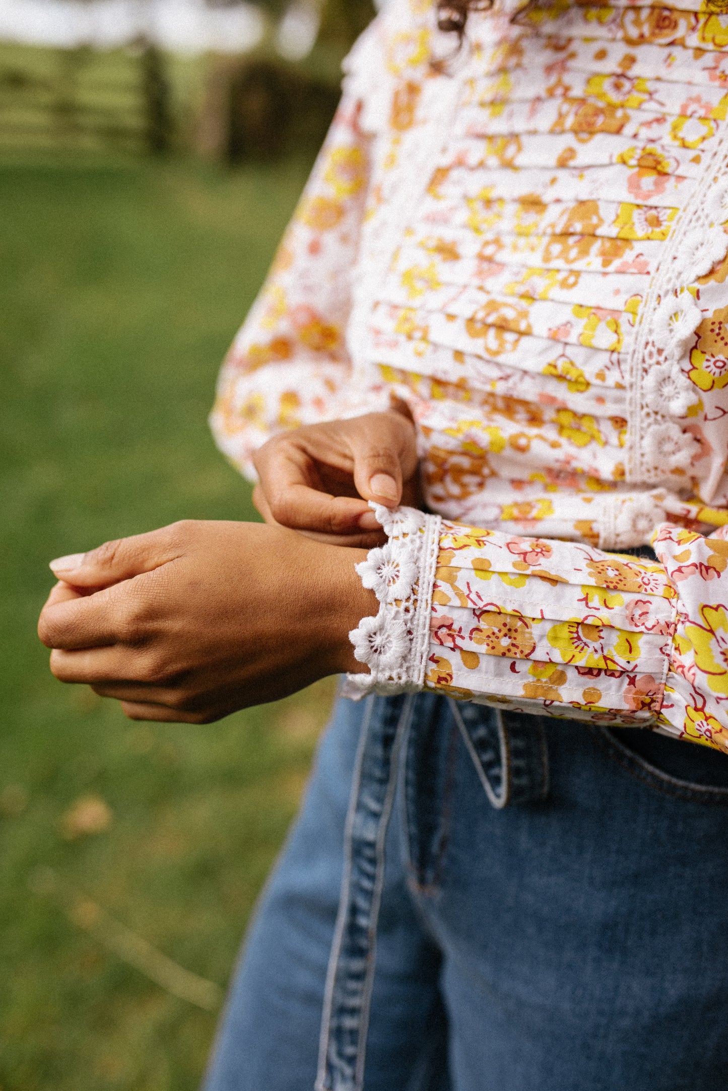 Rubi Blouse in Sunflower