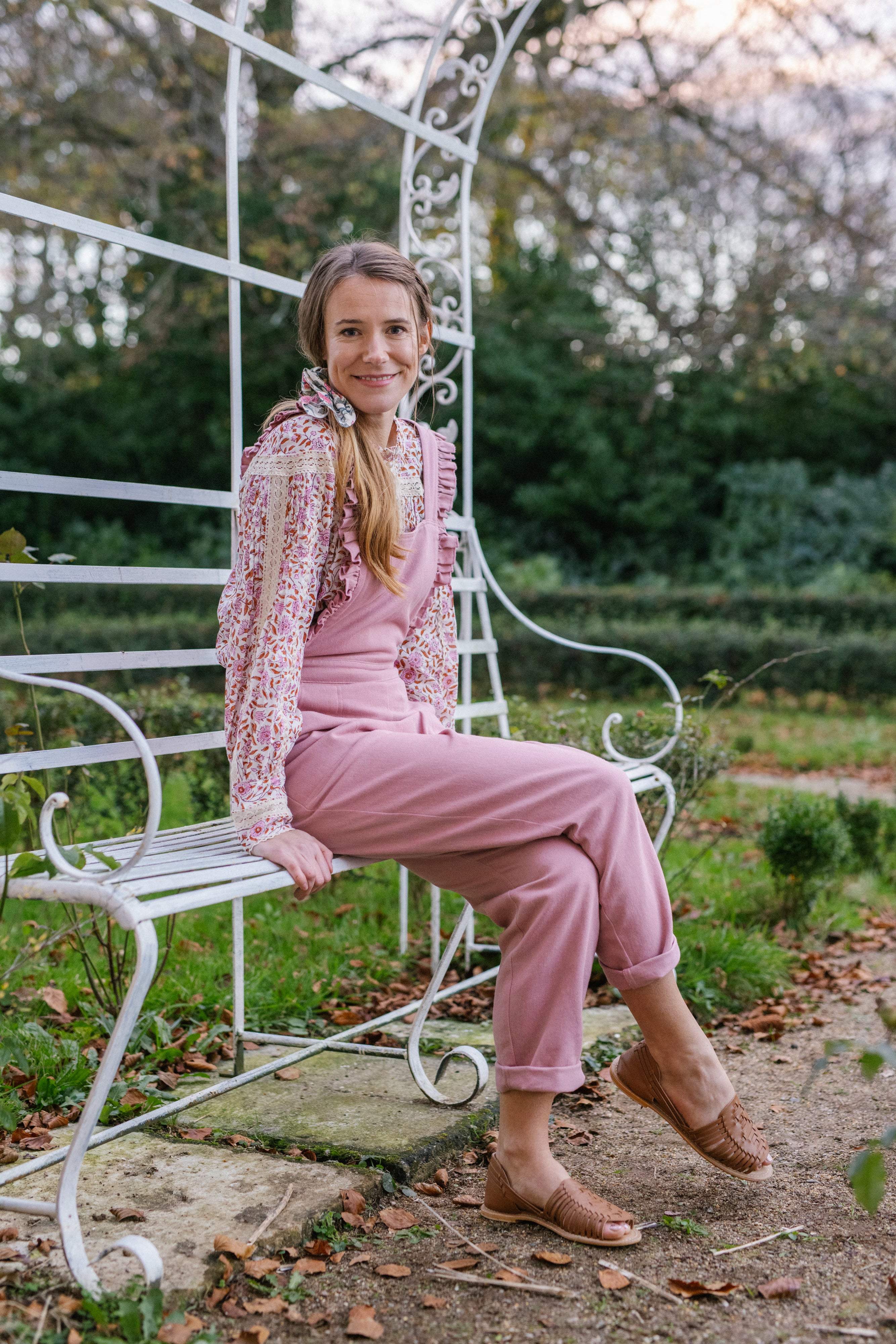 pink pearl blouse